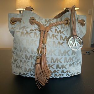 Michael Kors Drawstring Tote Bag